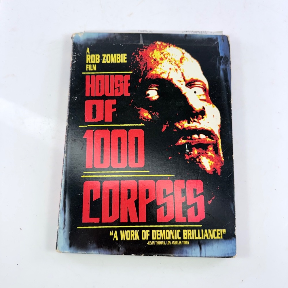 House of 1000 Corpses DVD 2003 Rob Zombie Cult Horror Lions Gate Acceptable